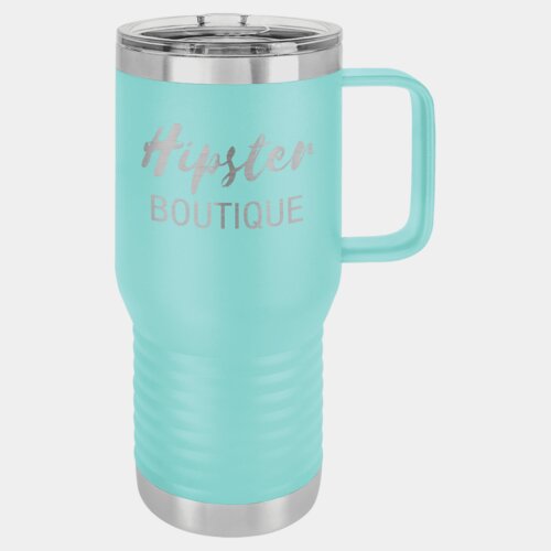 Teal Vacuum Insulated 20 oz. Polar Camel Travel Mug with Slider Lid Thumbnail
