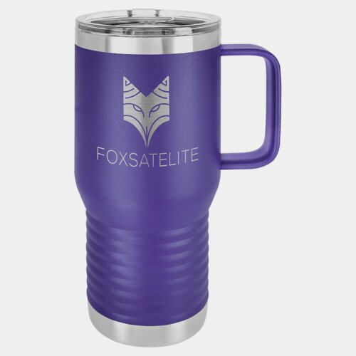 Purple Vacuum Insulated 20 oz. Polar Camel Travel Mug with Slider Lid Thumbnail