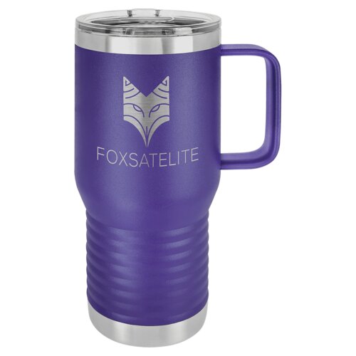 Purple Vacuum Insulated 20 oz. Polar Camel Travel Mug with Slider Lid Thumbnail