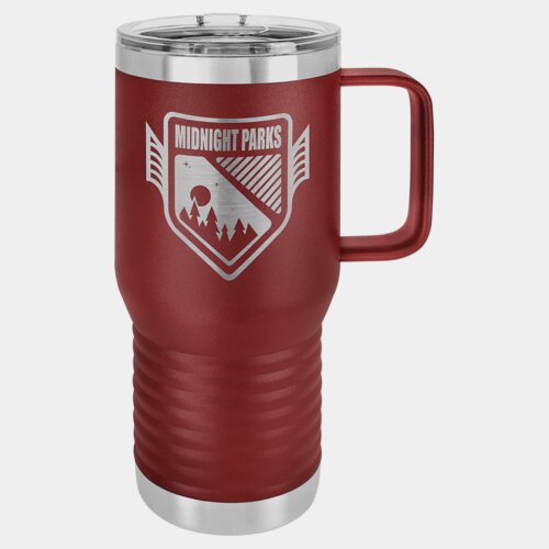 Maroon Vacuum Insulated 20 oz. Polar Camel Travel Mug with Slider Lid Thumbnail