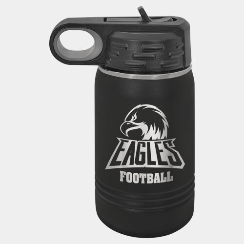 Black 12 oz. Polar Camel Water Bottle Thumbnail