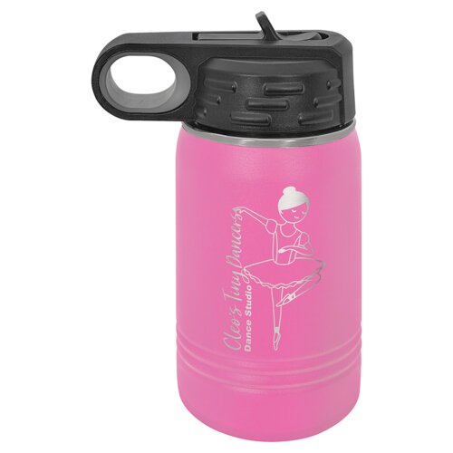 Pink 12 oz. Polar Camel Water Bottle Thumbnail