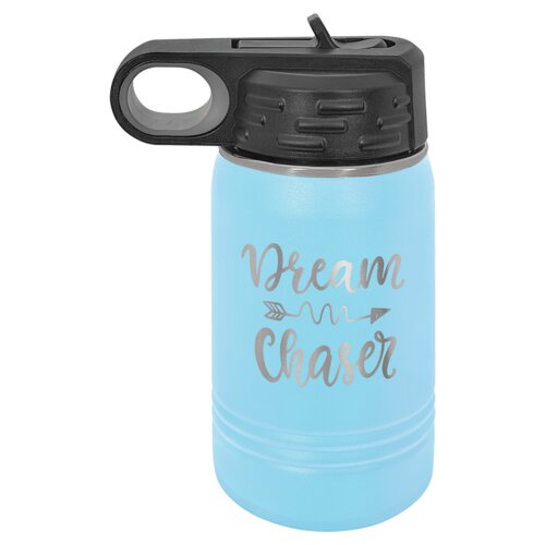 Light Blue 12 oz. Polar Camel Water Bottle Thumbnail