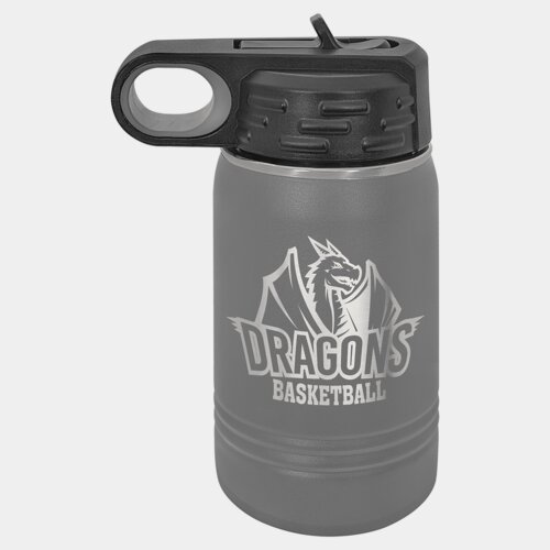 Dark Gray 12 oz. Polar Camel Water Bottle Thumbnail