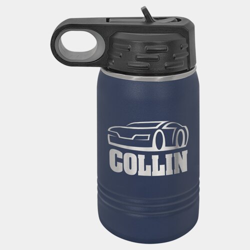 Navy Blue 12 oz. Polar Camel Water Bottle Thumbnail