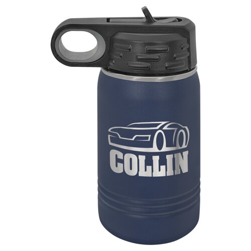 Navy Blue 12 oz. Polar Camel Water Bottle Thumbnail