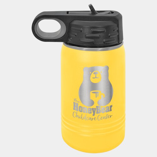 Yellow 12 oz. Polar Camel Water Bottle Thumbnail