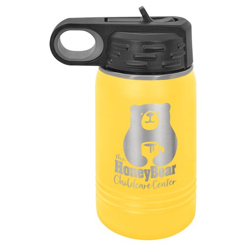 Yellow 12 oz. Polar Camel Water Bottle Thumbnail