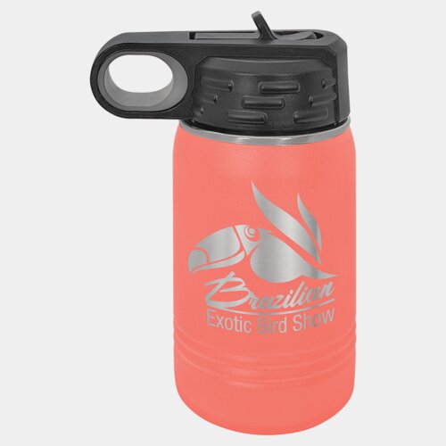 Coral 12 oz. Polar Camel Water Bottle Thumbnail