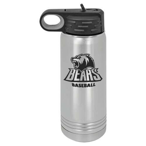 Stainless Steel 20 oz. Polar Camel Water Bottle Thumbnail