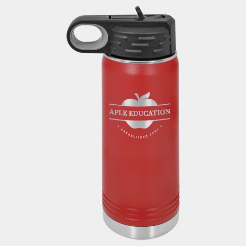 Red 20 oz. Polar Camel Water Bottle Thumbnail