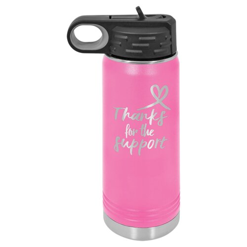 Pink 20 oz. Polar Camel Water Bottle Thumbnail