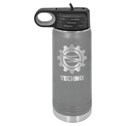 Dark Gray 20 oz. Polar Camel Water Bottle Thumbnail
