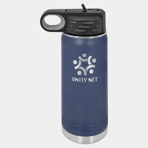 Navy Blue 20 oz. Polar Camel Water Bottle Thumbnail