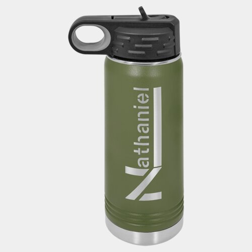 Olive Green 20 oz. Polar Camel Water Bottle Thumbnail