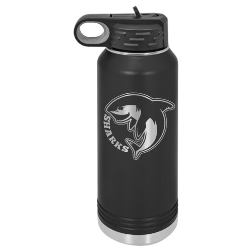 Black 32 oz. Polar Camel Water Bottle Thumbnail