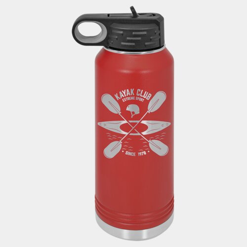Red 32 oz. Polar Camel Water Bottle Thumbnail