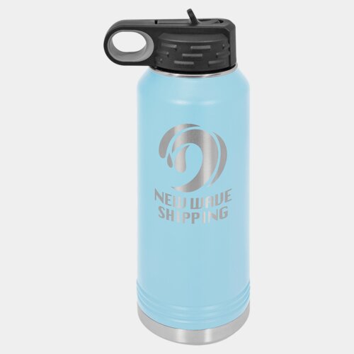 Light Blue 32 oz. Polar Camel Water Bottle Thumbnail