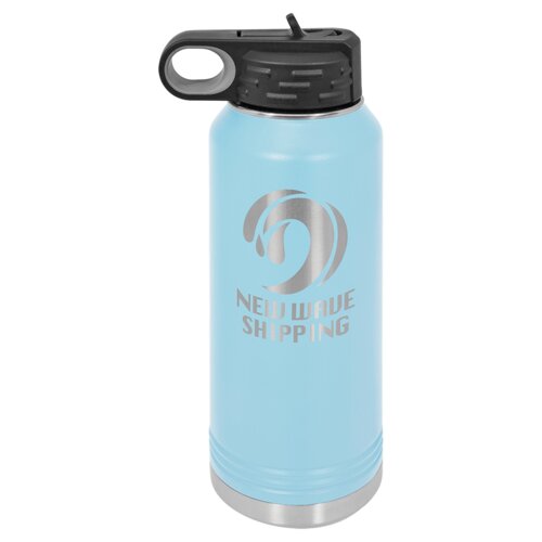 Light Blue 32 oz. Polar Camel Water Bottle Thumbnail