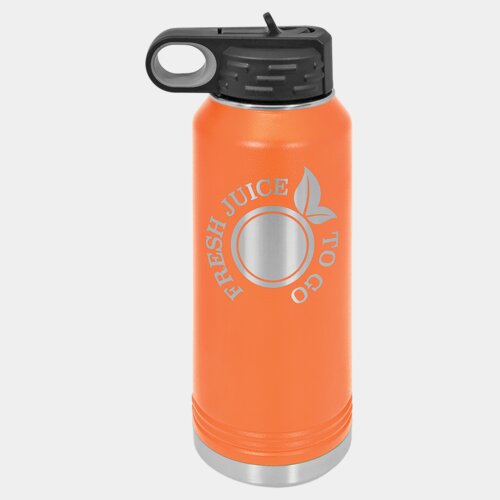 Orange 32 oz. Polar Camel Water Bottle Thumbnail