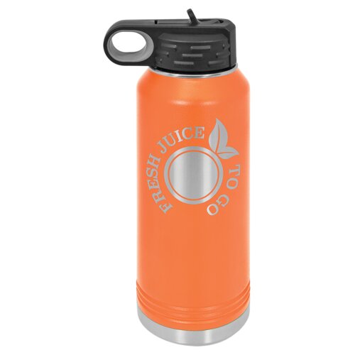 Orange 32 oz. Polar Camel Water Bottle Thumbnail