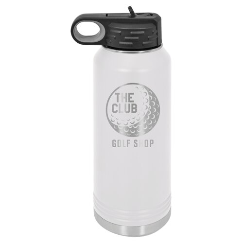 White 32 oz. Polar Camel Water Bottle Thumbnail