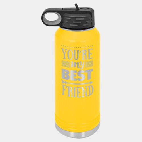 Yellow 32 oz. Polar Camel Water Bottle Thumbnail