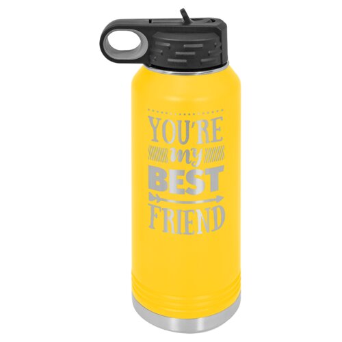 Yellow 32 oz. Polar Camel Water Bottle Thumbnail