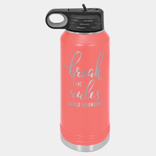 Coral 32 oz. Polar Camel Water Bottle Thumbnail