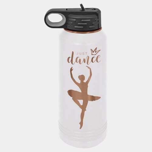 White/Rose Gold 32 oz. Polar Camel Water Bottle Thumbnail