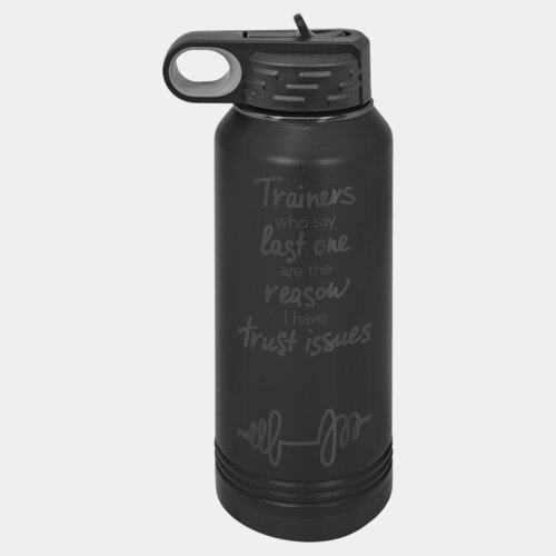 Black/Ghost Black 32 oz. Polar Camel Water Bottle Thumbnail
