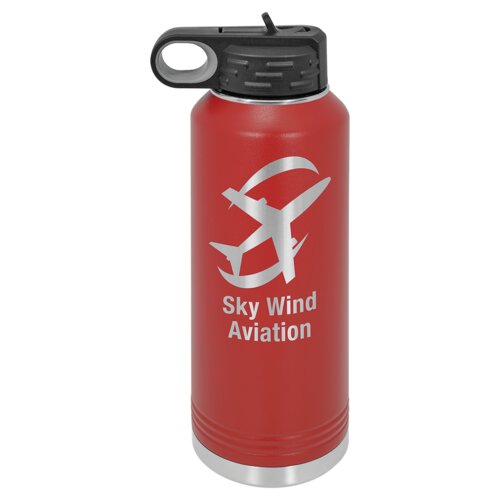 Red 40 oz. Polar Camel Water Bottle Thumbnail