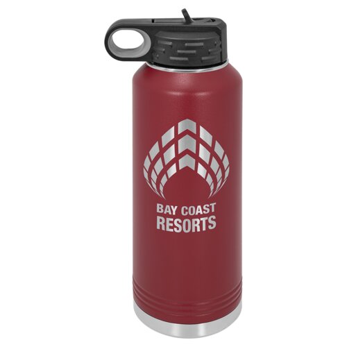 Maroon 40 oz. Polar Camel Water Bottle Thumbnail