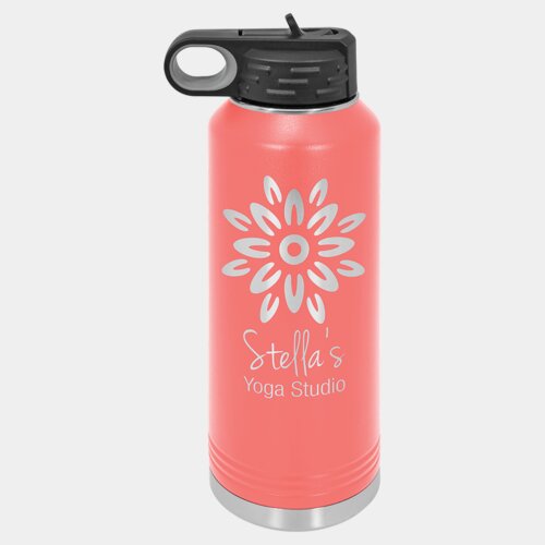 Coral 40 oz. Polar Camel Water Bottle Thumbnail
