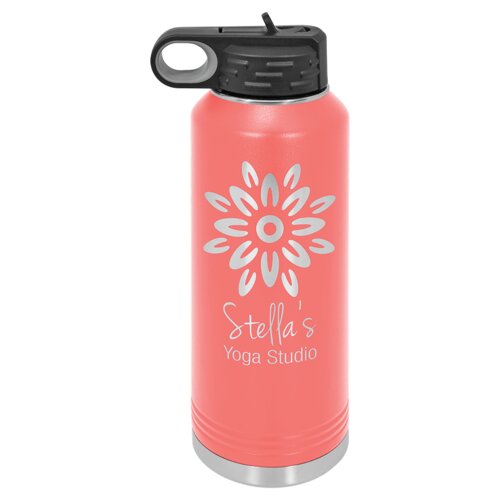 Coral 40 oz. Polar Camel Water Bottle Thumbnail