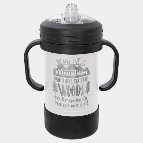 White 10 oz. Polar Camel Sippy Cup Thumbnail