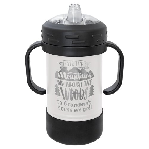 White 10 oz. Polar Camel Sippy Cup Thumbnail