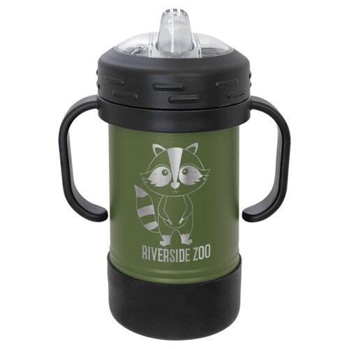 Olive Green 10 oz. Polar Camel Sippy Cup Thumbnail