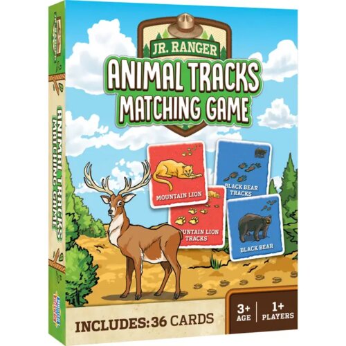 Jr Ranger - Animal Tracks Matching Game Thumbnail