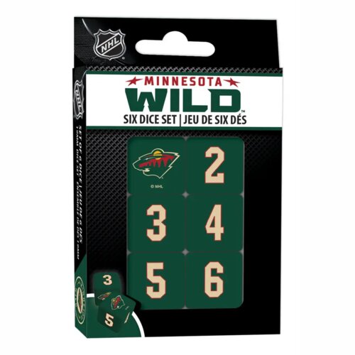 Minnesota Wild Dice Set Thumbnail