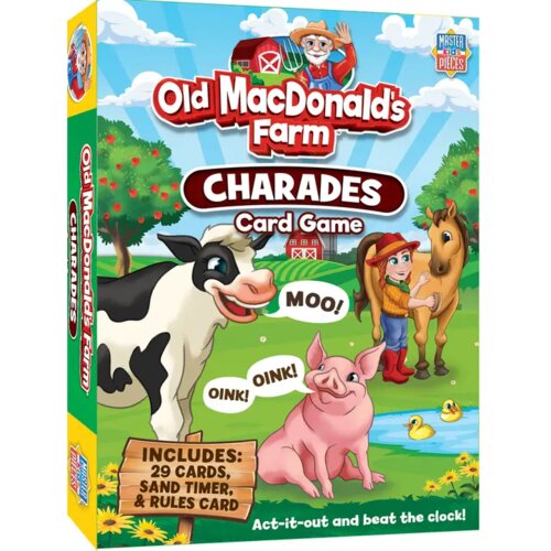 Old MacDonald's Farm Charades Card Game Thumbnail