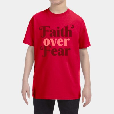Faith Over Fear YOUTH Red Thumbnail