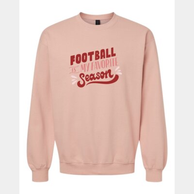 Football is My Favorite Season Dusty Rose Thumbnail