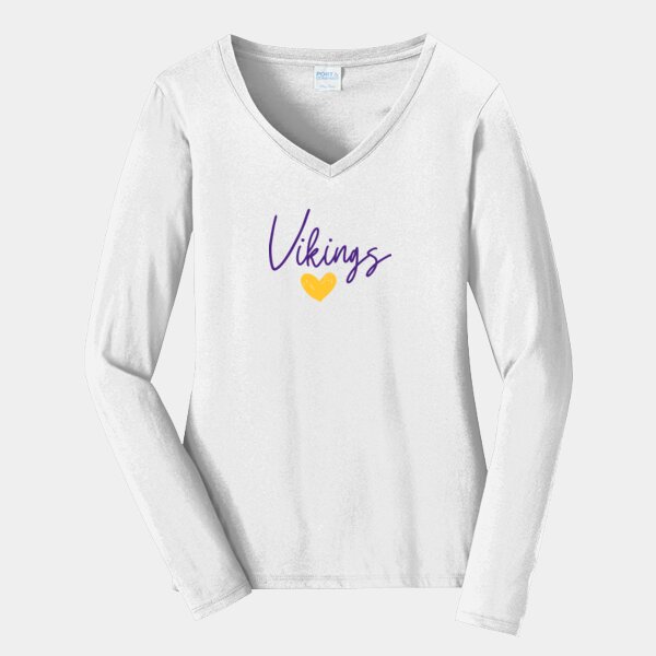 Vikings Women V Neck Thumbnail