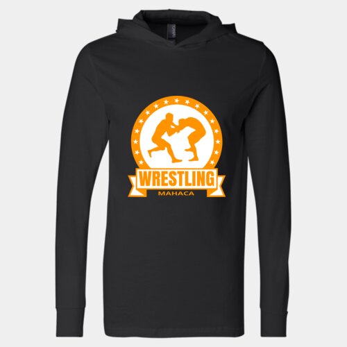 Long Sleeve Hooded Wrestling T Thumbnail