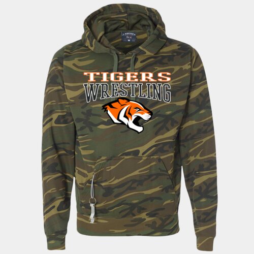 Wrestling CAMO Hoodie Thumbnail