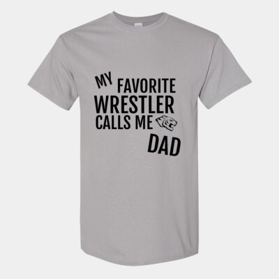 My Favorite Wrestler Calls Me ??? Custom T Thumbnail