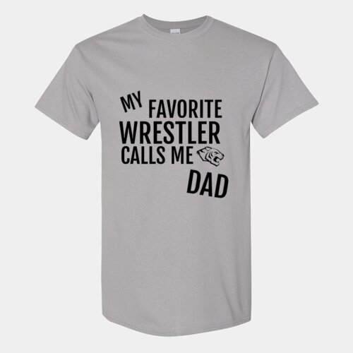 My Favorite Wrestler Calls Me ??? Custom T Thumbnail