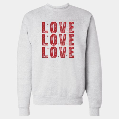 LOVE LOVE LOVE Sweatshirt Thumbnail