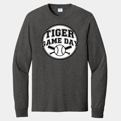 Tiger Game Day - Long Sleeve Core Cotton Tee Thumbnail